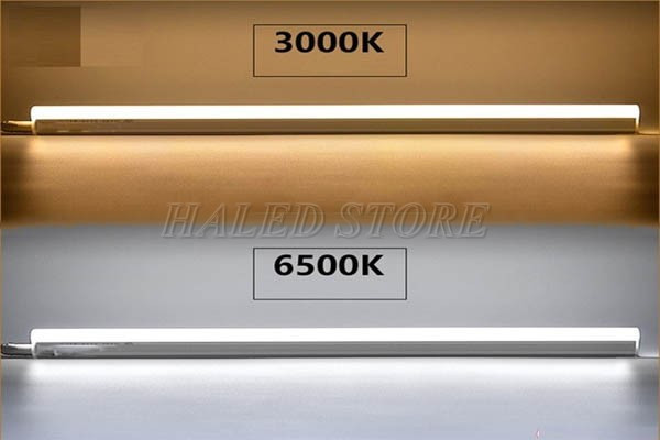 Nên sử dụng bóng đèn tuýp LED vàng hay trắng