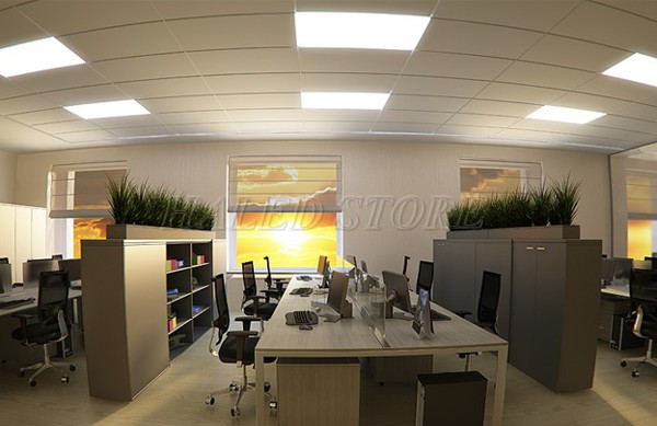 Ánh sáng đèn văn phòng