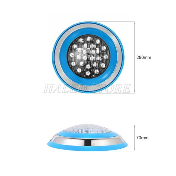 Hình ảnh đèn hồ bơi 24w