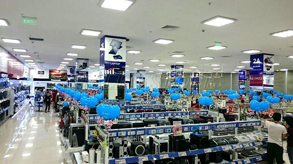 Chiếu sáng siêu thị