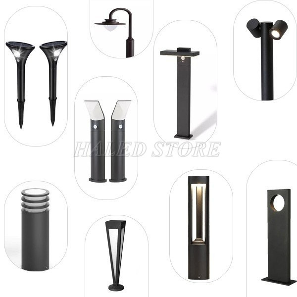 Kiểu dáng đèn trụ nấm sân vườn giá rẻ