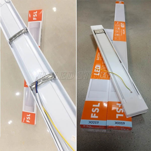 Đèn tuýp LED hộp vuông tràn viền 27w 60cm FSL 