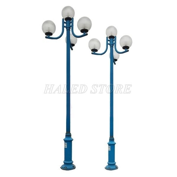 Hình ảnh cột đèn chiếu sáng sân vườn nouvo