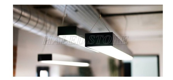 Hình ảnh thực tế khi lắp đèn thả trần 