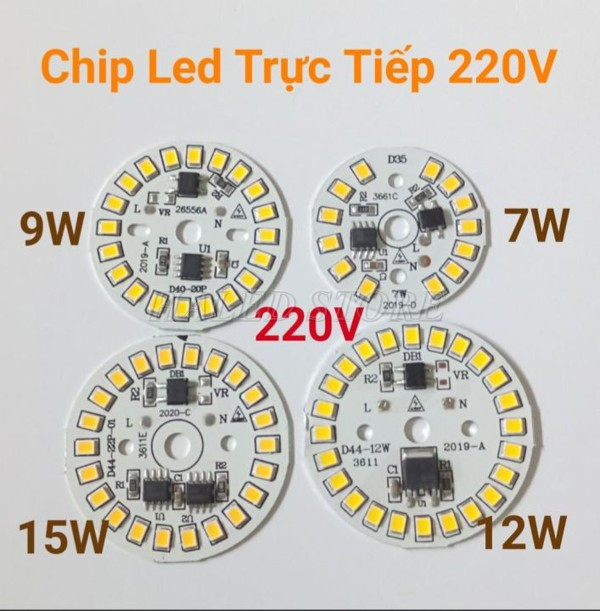 Chip LED đèn LED bulb các công suất