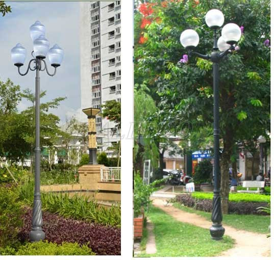 Cột đèn arlequin chiếu sáng sân vườn, đô thị