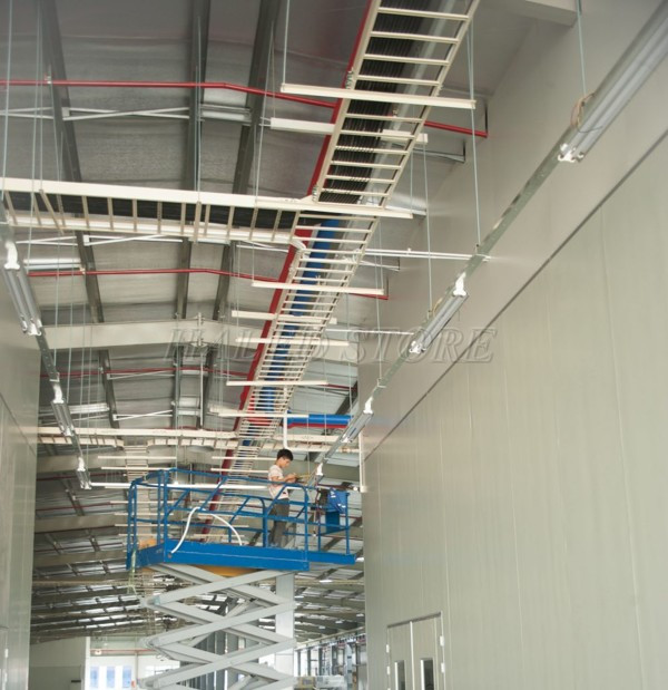 Quy trình tiến hành lắp đặt đèn nhà xưởng