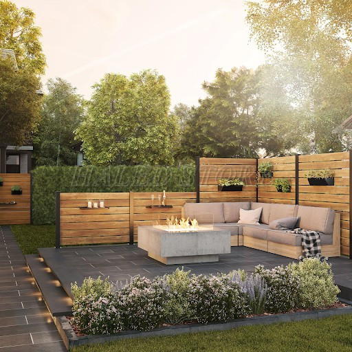 ban-ghe-trong-khong-gian-biet-thu