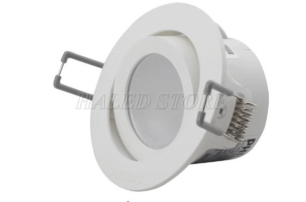 Đèn LED âm trần chiếu điểm xoay góc