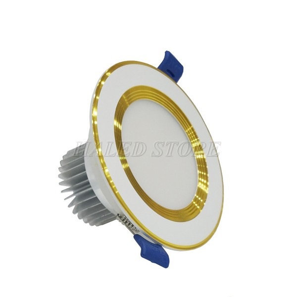 Đế đèn tản nhiệt hợp kim nhôm dày 