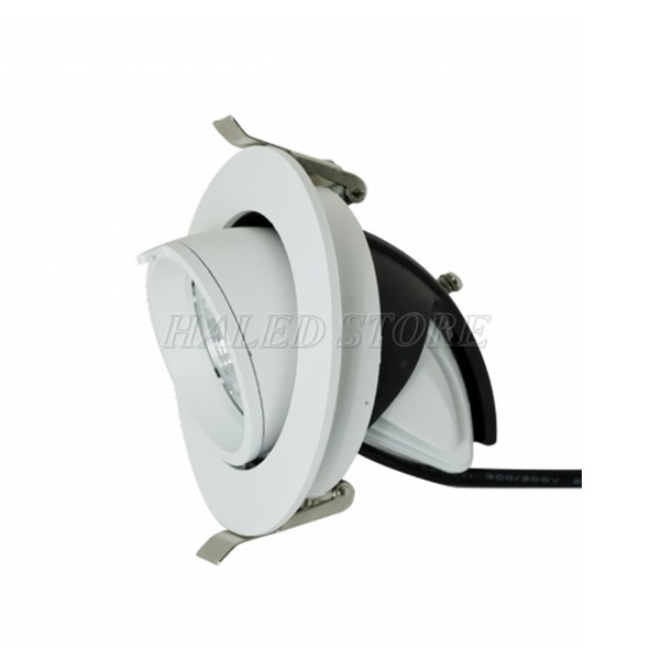 Đèn LED âm trần xoay góc 360 độ giá tốt 