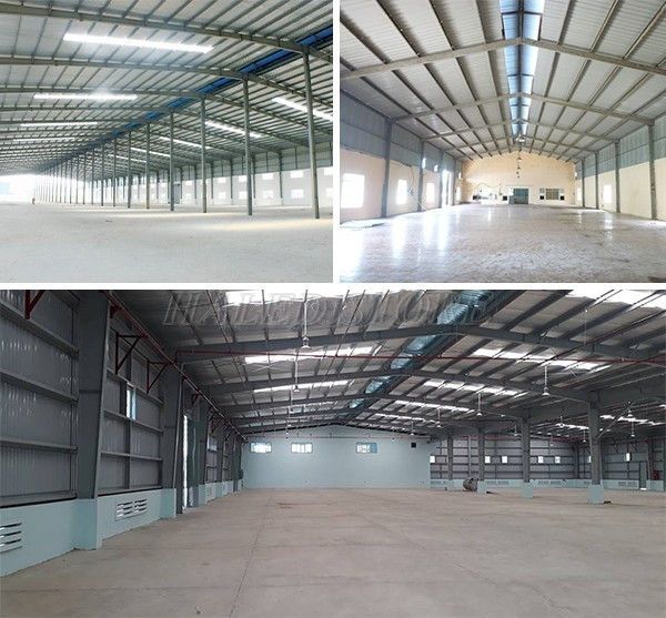 Mẫu nhà xưởng 1 tầng