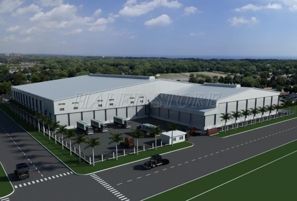 Mẫu nhà xưởng 500m2