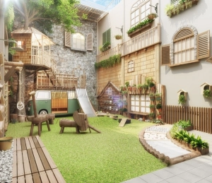 trang-tr-san-vuon-truong-mam-non