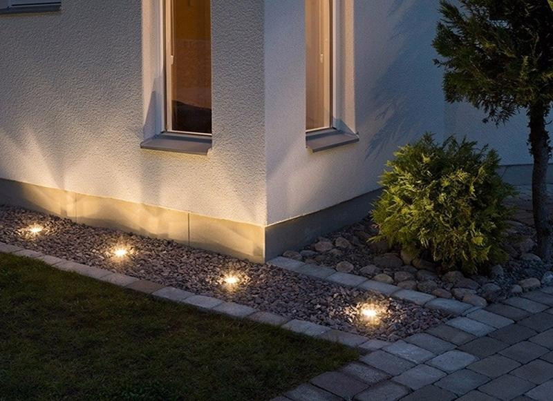 Đèn âm sàn sân vườn