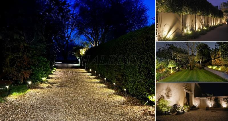 Đèn LED rọi sân vườn 