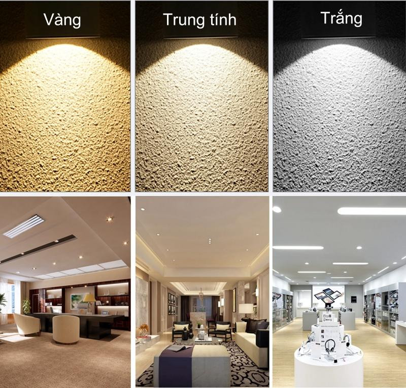 Đèn LED âm trần với màu sắc và kiểu dáng đa dạng được sử dụng trong rất nhiều không gian khác nhau. 