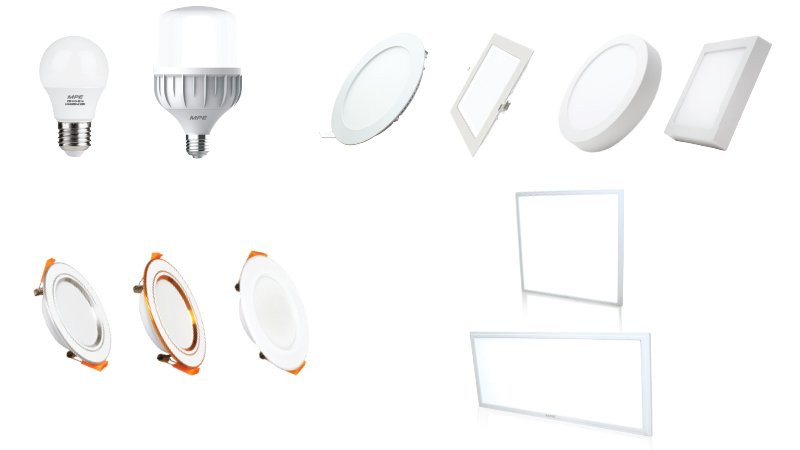 Các loại đèn LED trên thị trường và ứng dụng của chúng 