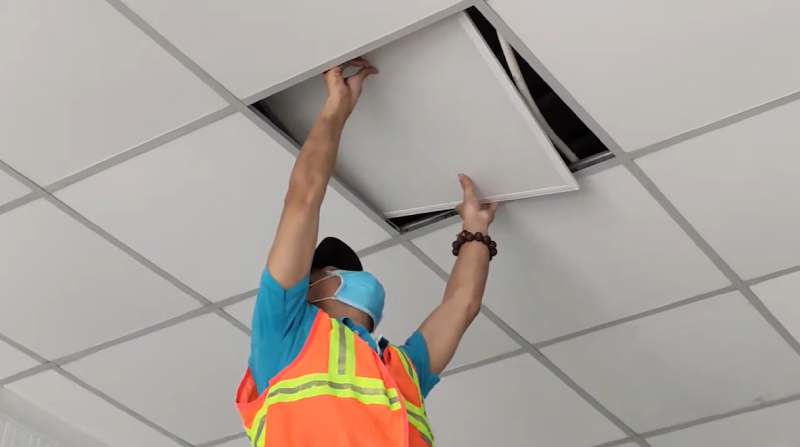 Cách lắp đèn led panel âm trần chi tiết