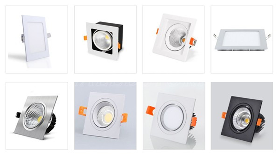 Giá đèn LED âm trần dựa vào thương hiệu và nguồn gốc xuất xứ. 