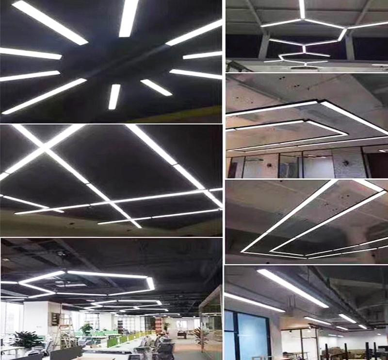 đèn led thanh nhôm âm trần