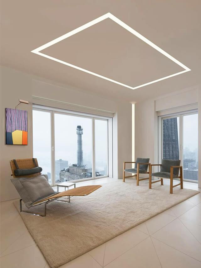 đèn led thanh nhôm âm trần