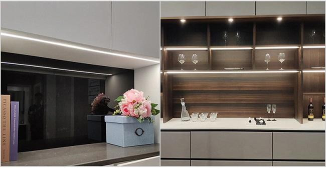 Một số ứng dụng của đèn LED thanh nhôm âm trần trong thiết kế nội thất