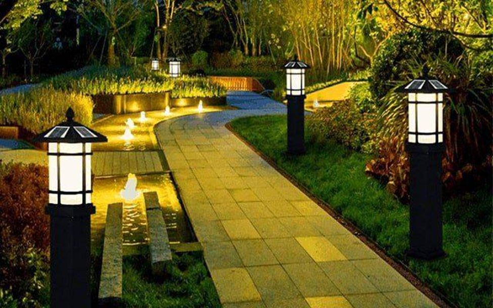 Các loại đèn chiếu sáng sân vườn phổ biến