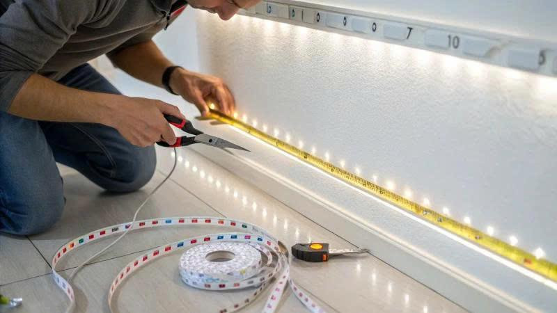 Lắp đặt đèn LED