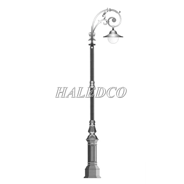 Cột đèn sân vườn HLV05-CH09-1-1MCT