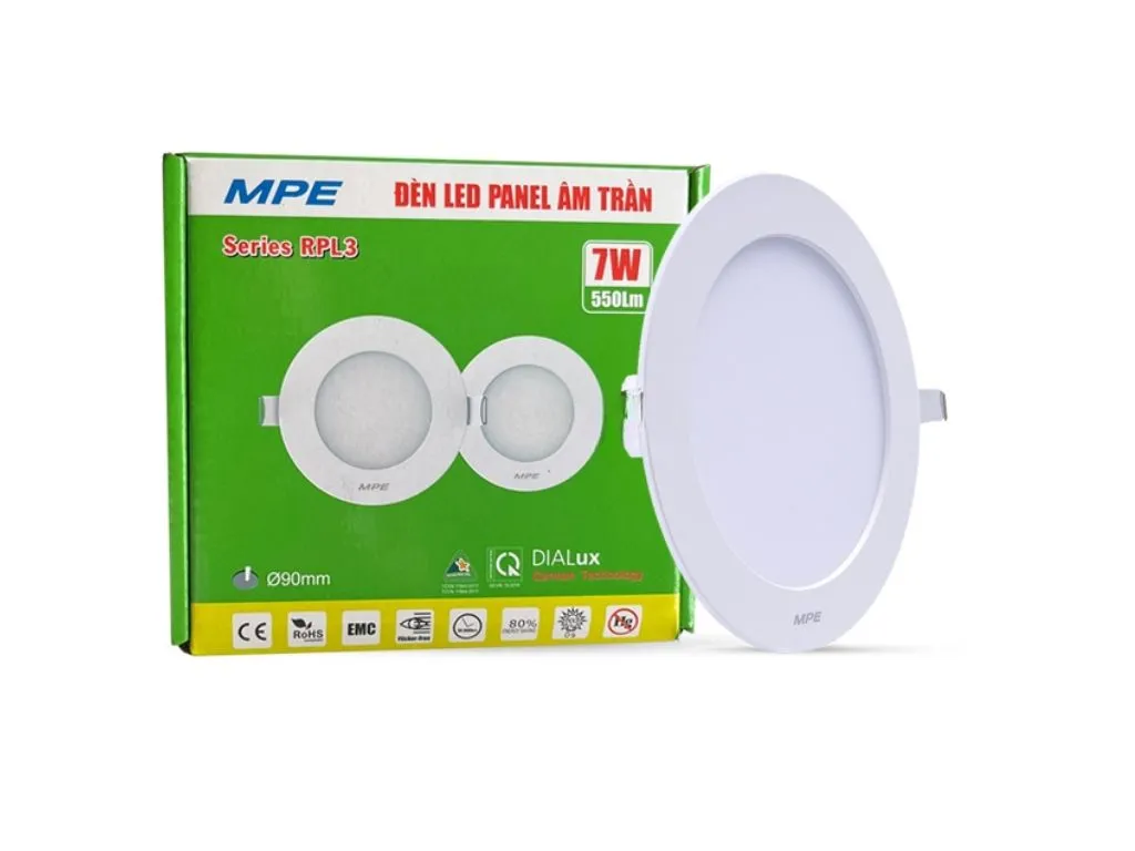 Báo giá đèn LED âm trần MPE 