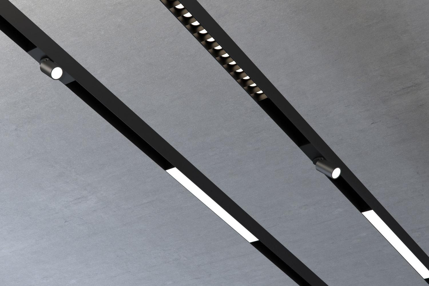 Hướng dẫn cách lắp đặt đèn LED ray trần thạch cao chi tiết 