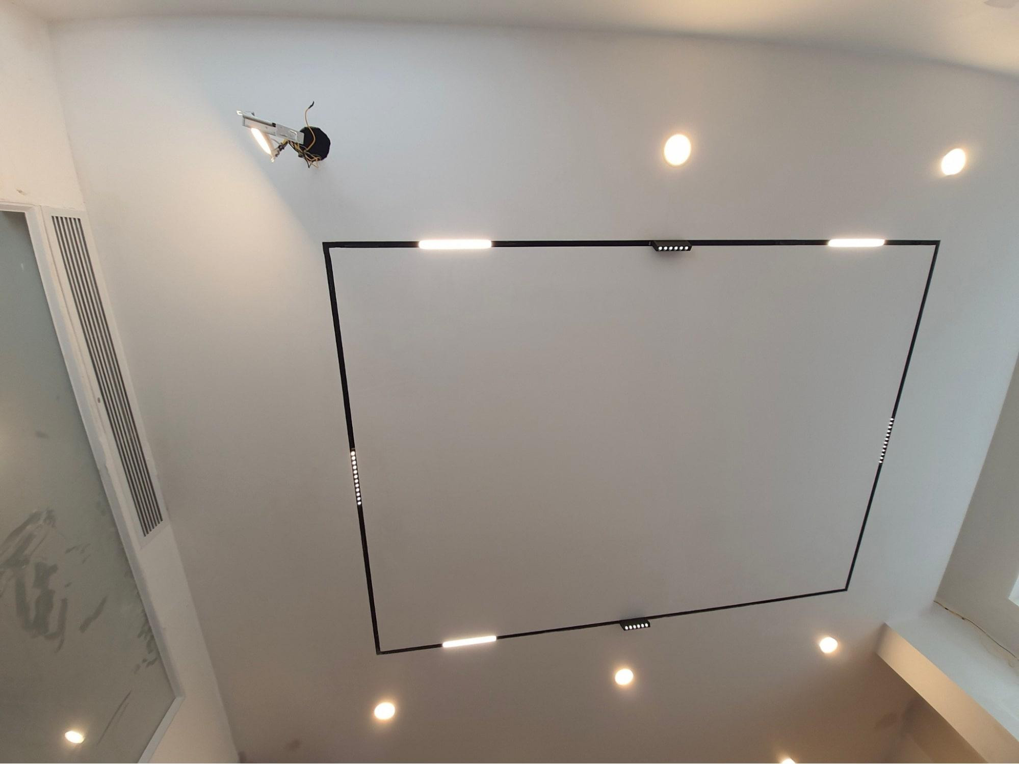 Hướng dẫn cách lắp đặt đèn LED ray trần thạch cao chi tiết 