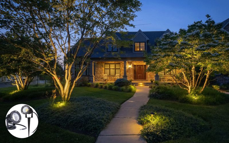 Đèn LED cắm cỏ 