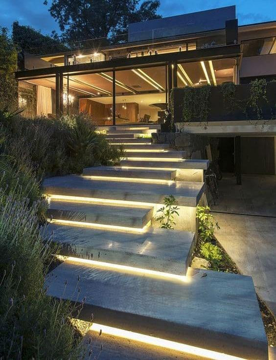 Đèn LED thanh âm sàn 