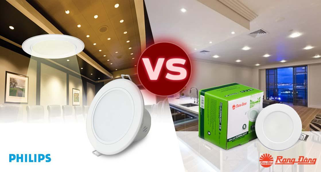 Để quyết định lựa chọn đèn LED Philips hay Rạng Đông phải căn cứ vào nhu cầu sử dụng của bạn và điều kiện thực tế. 