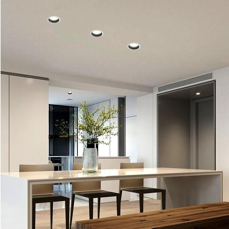 Nên lắp đèn rọi ray 20w hay đèn spotlight âm trần? 