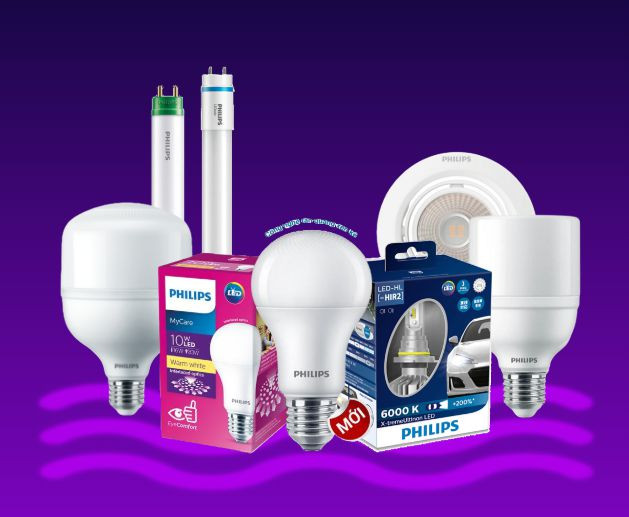 Các dòng đèn LED Philips phổ biến trên thị trường