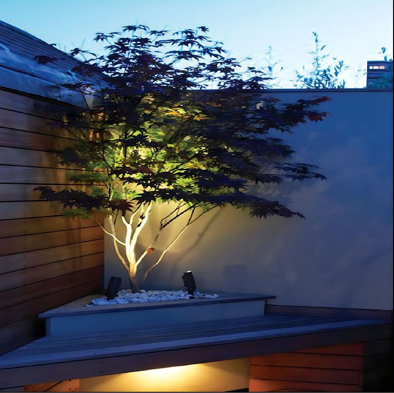 Đèn LED âm sàn trang trí ngoài trời 