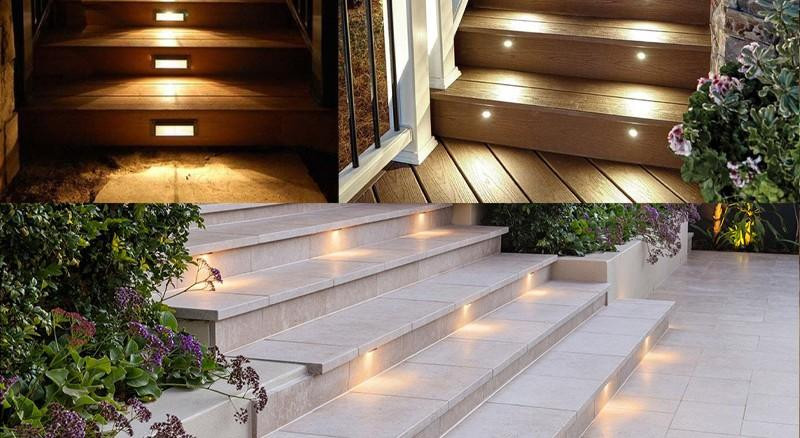 Ưu điểm của đèn LED âm bậc cầu thang 