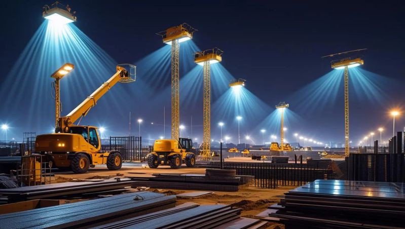 Chiếu sáng khu vực sản xuất và kho bãi 