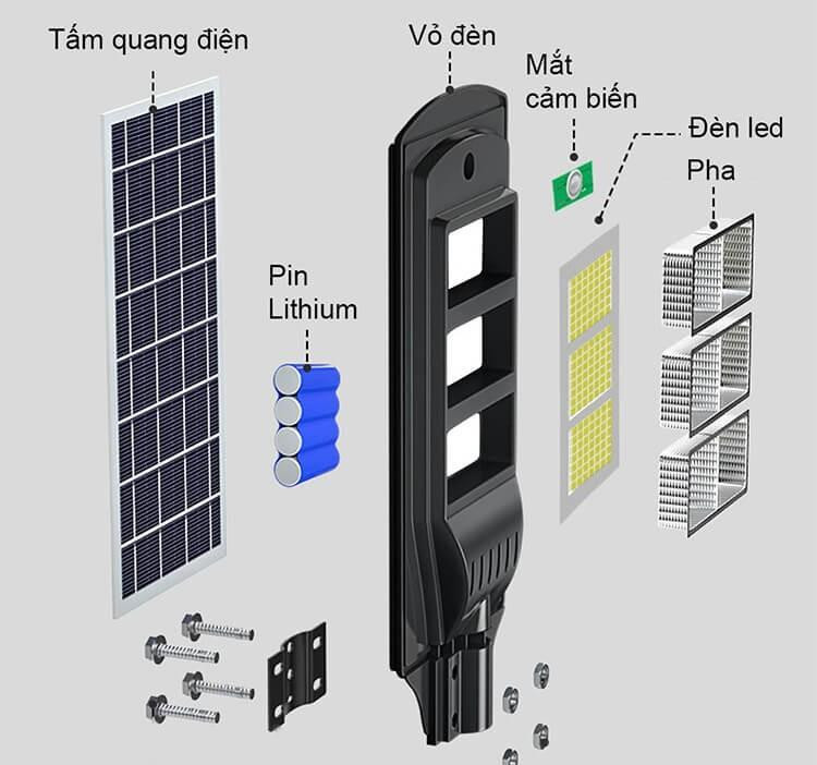 Đèn năng lượng mặt trời liền thể là gì