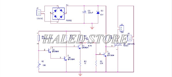 Cách làm mạch điều chỉnh độ sáng đèn LED