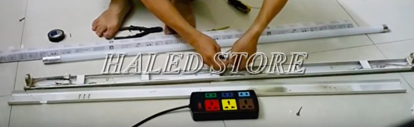 Các bước đấu đèn LED 1m2