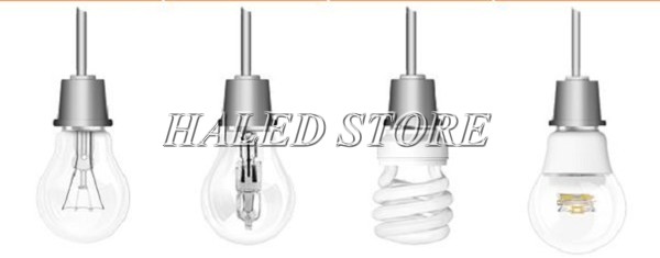 Các loại bóng đèn phổ biến hiện nay