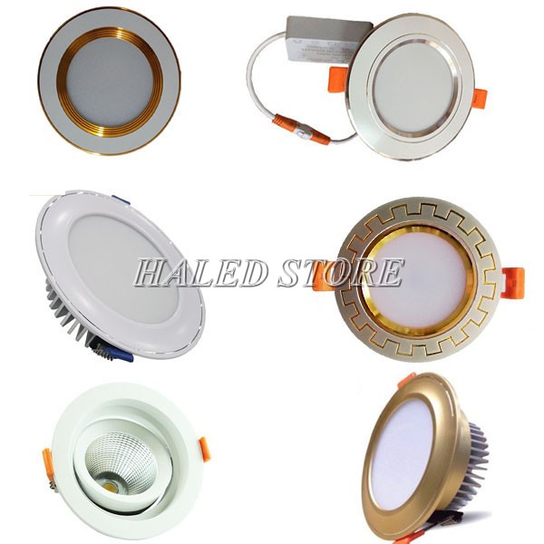 Các loại đèn LED chiếu sáng dân dụng âm trần Các loại đèn LED chiếu sáng dân dụng âm trần