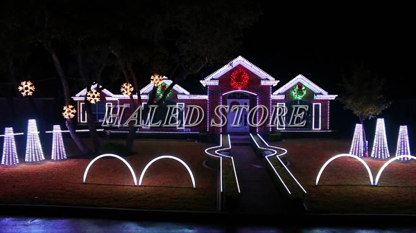 Sử dụng đèn LED trong việc trang trí