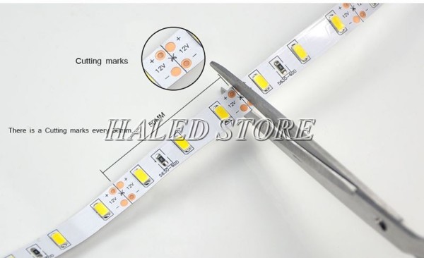 Cắt đèn LED dây dán
