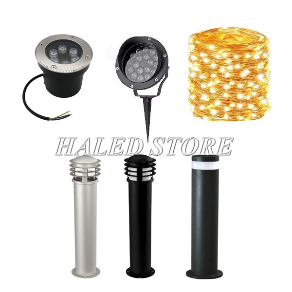 5 mẫu đèn chiếu sáng sân vườn phổ biến
