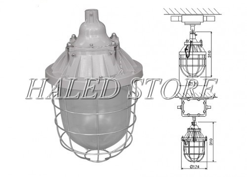 Đèn chống cháy nổ Philips 150w